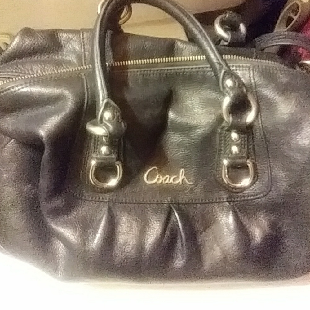 Authentic vintage black coach bag